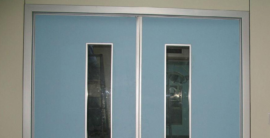 海口不锈钢净化门硬质聚酯贴面复合板门|净化门知识