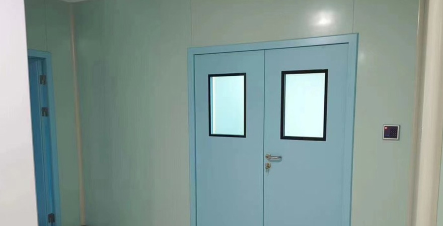 哈尔滨手工板钢制门框|净化门效果