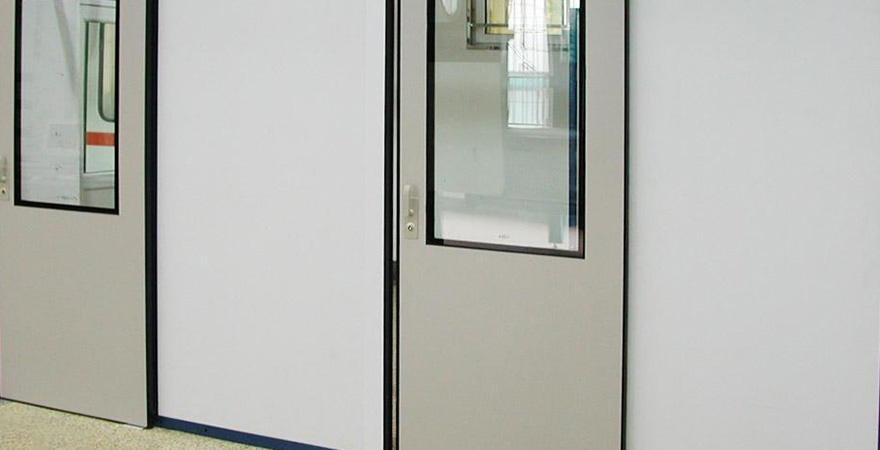 江苏厂家直销 医院病房专用1.2米子母门 车间洁净室净化彩钢板对开 专业定制 资质全 全国发货