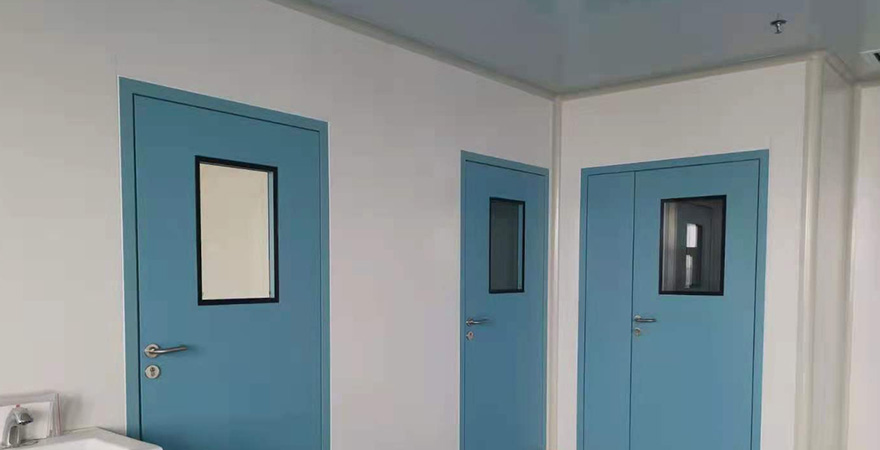 金升利  专业生产钢制净化门 钢制门 医疗洁净门 彩钢板门