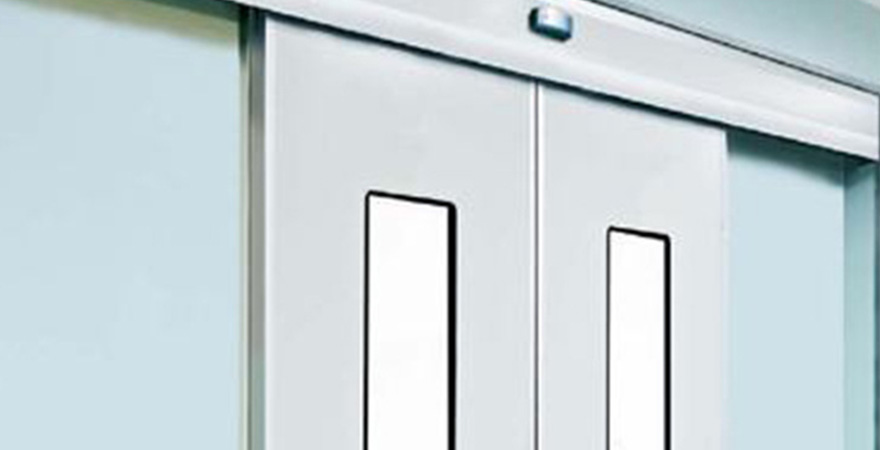 医院专用门,净化门铝材_净化门窗料铝材样品图